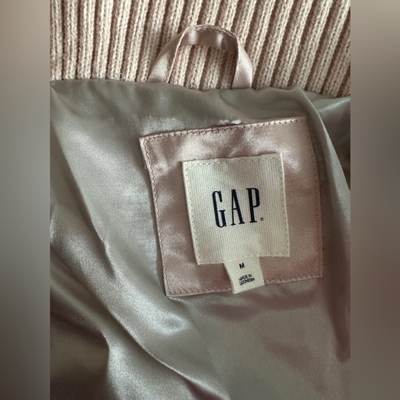 Dusty Pink GAP Puffer Size M - Picture 7 of 7